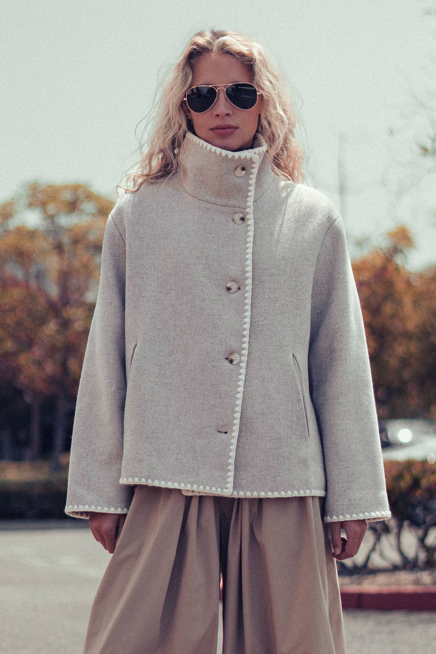 Gwen Contrast Jacket