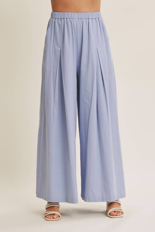Tennessee Wide Leg Pleated Pants