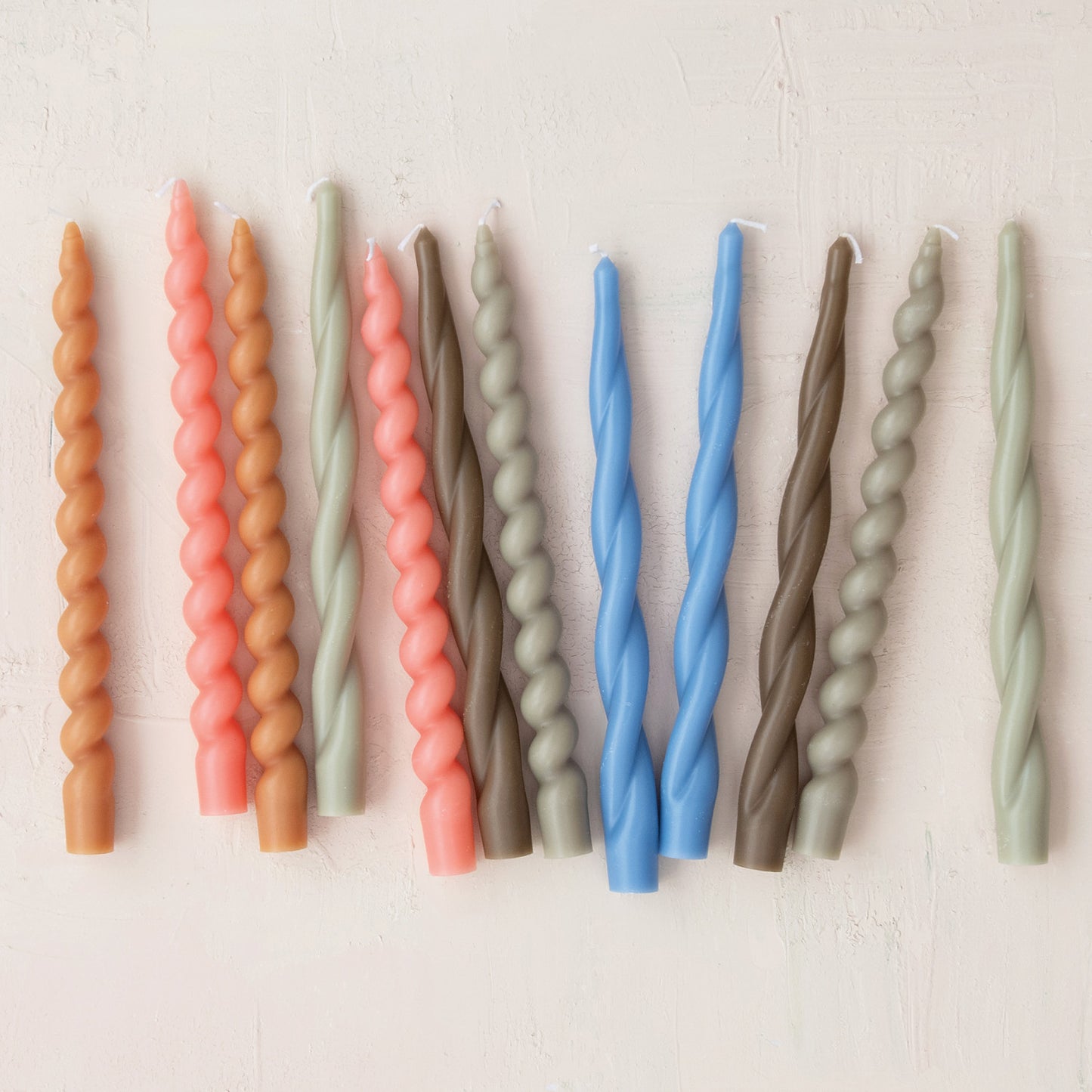 10" Twist Candles in Box