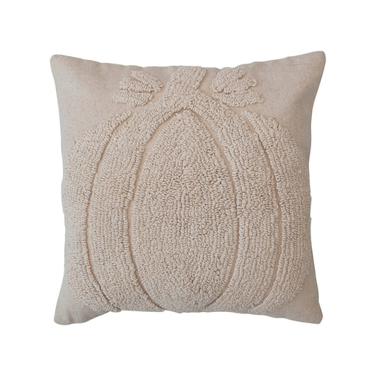 18" Tufted Pumpkin Pillow