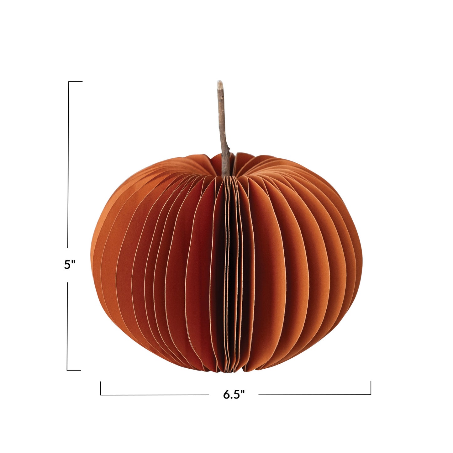 9" Honeycomb Pumpkin