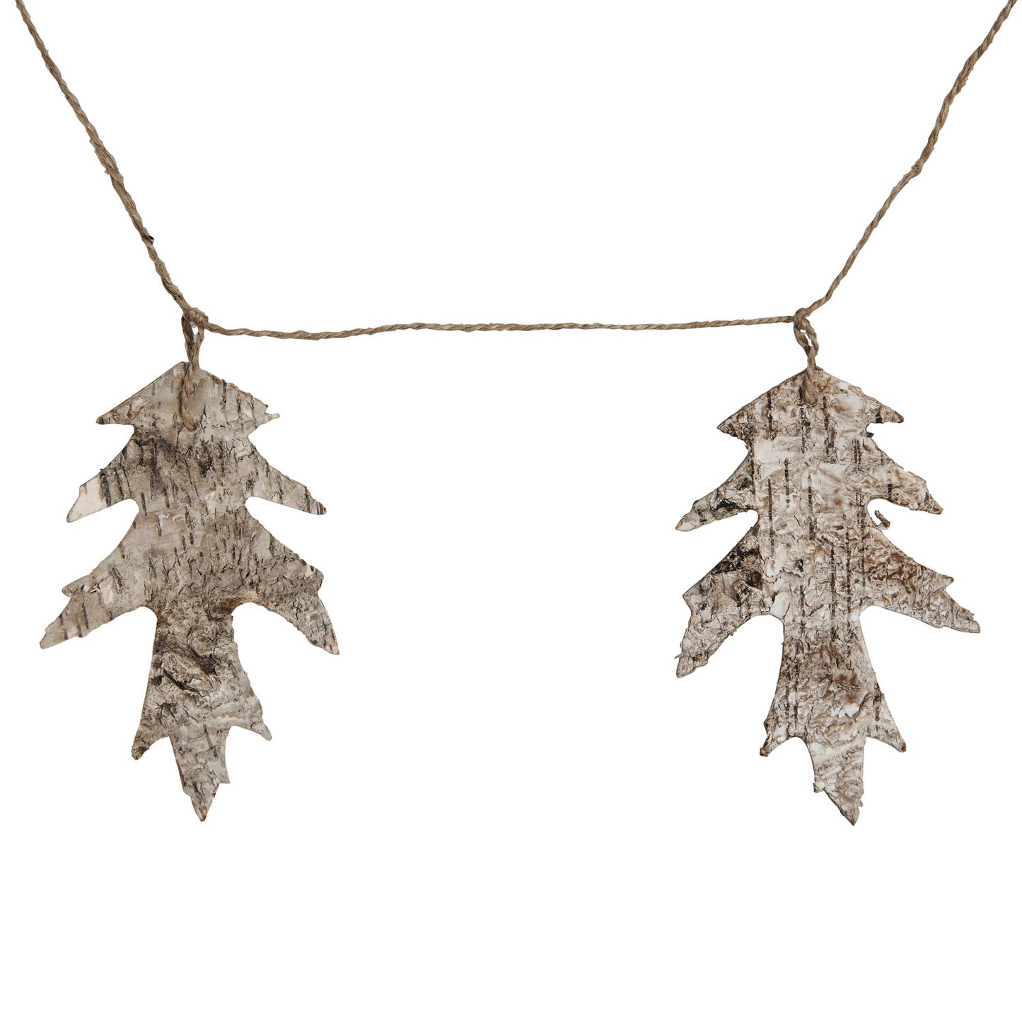 Birch Bark Leaf Garland