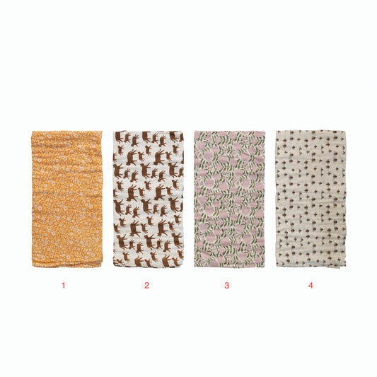 Cotton Swaddle - Four Styles