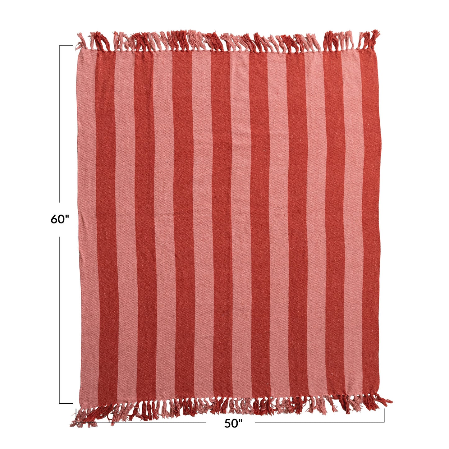 Ciao Bella Recycled Cotton Blend Throw