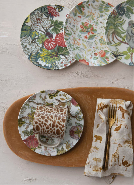 8.5" Botanica Stoneware Plate