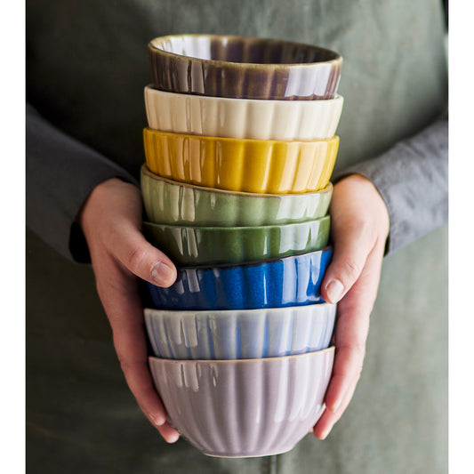 Heritage Ribbed Bowl - Two Colors