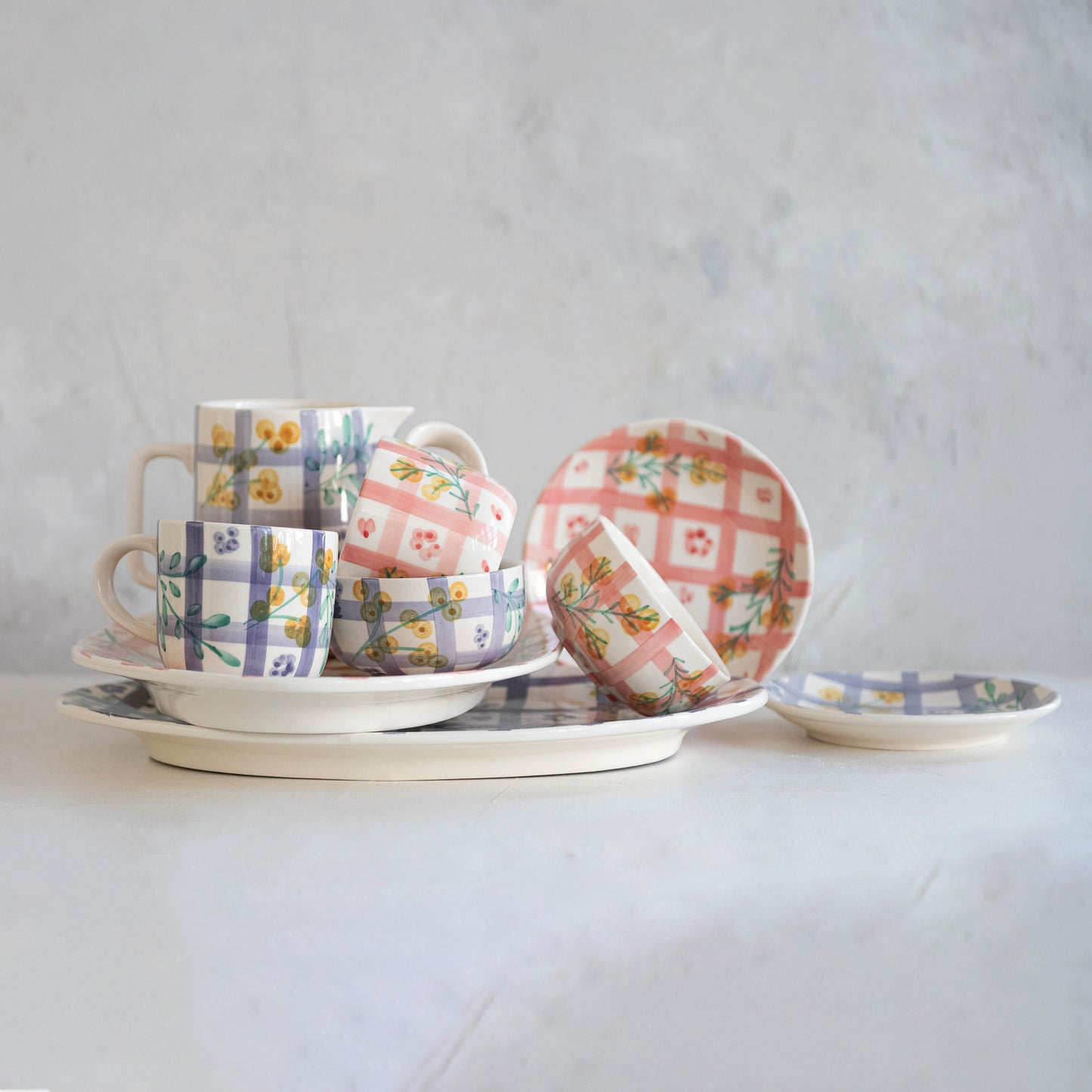 Primrose Stoneware Mugs