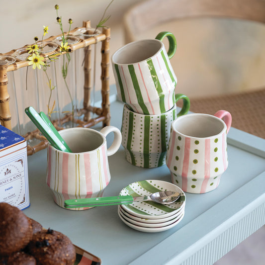 16 oz. Magpie Stoneware Mugs