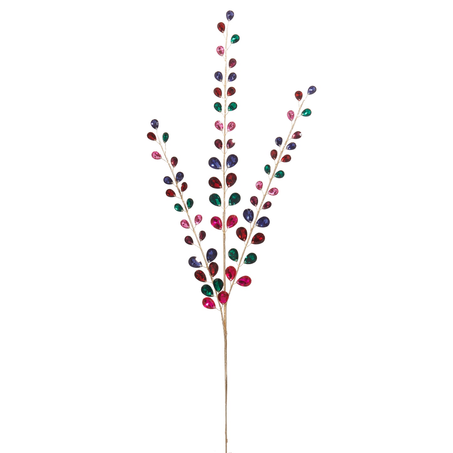 35.5" Jewel Tone Gem Spray