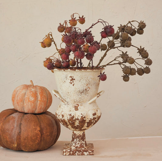 37.5" Rose Hip Stems- Three Colors