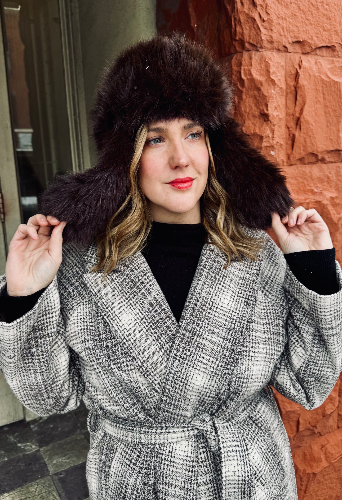 Ella Fur Trapper Hat