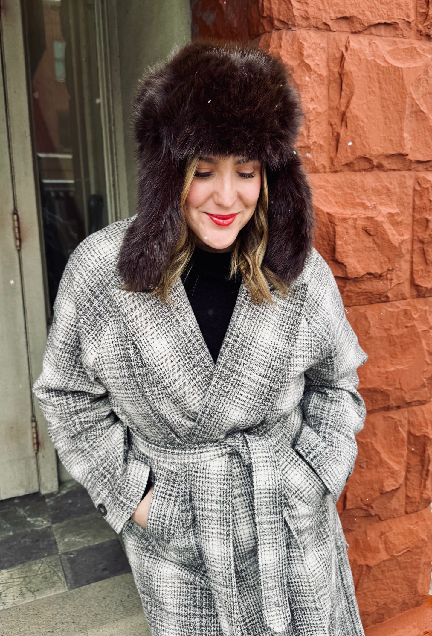 Ella Fur Trapper Hat