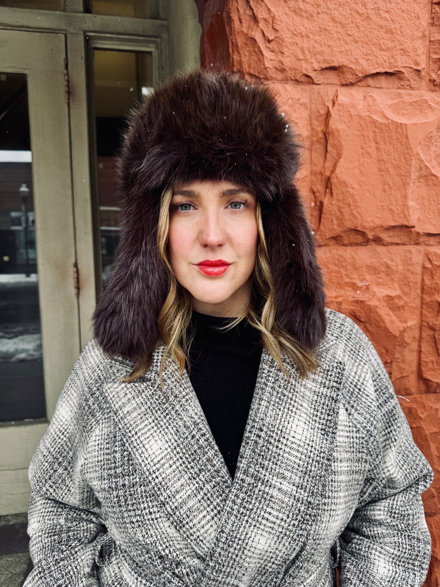 Ella Fur Trapper Hat
