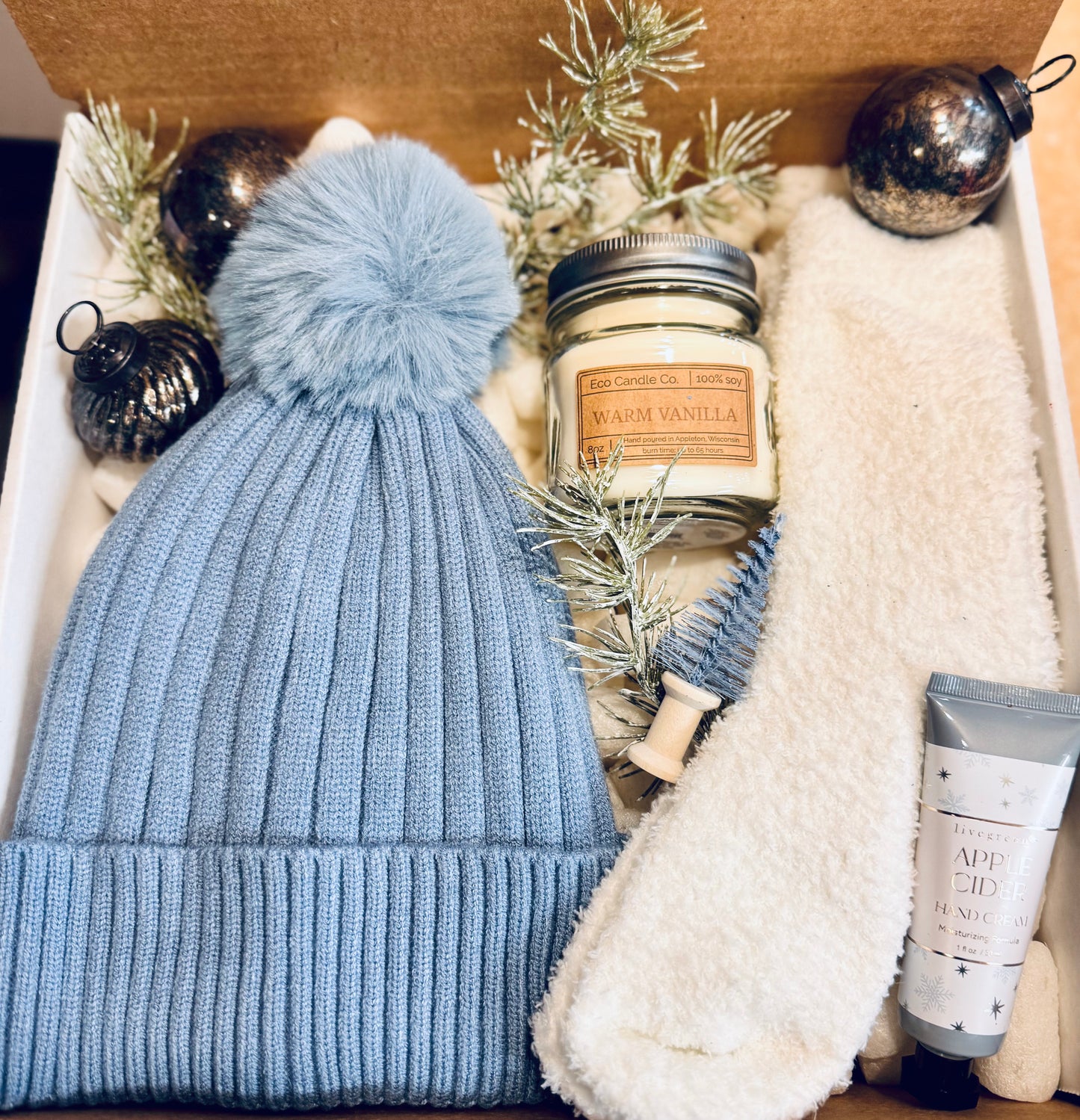 Blue Christmas Cozy Box