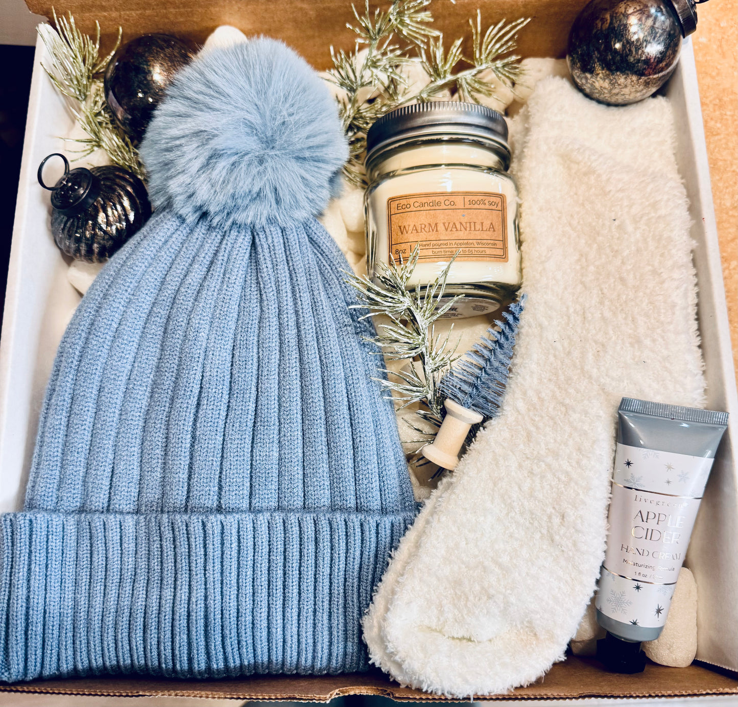 Blue Christmas Cozy Box