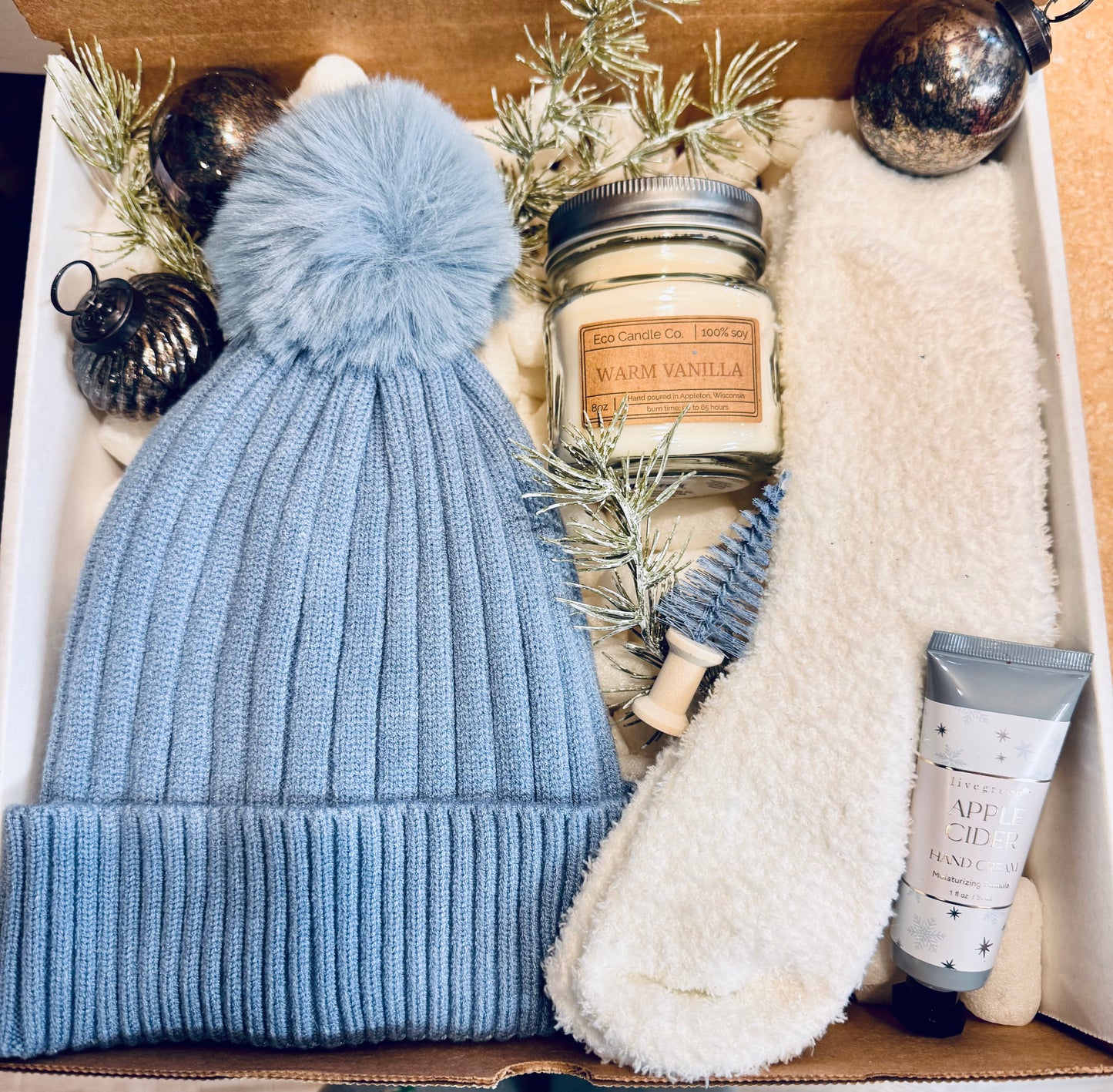 Blue Christmas Cozy Box