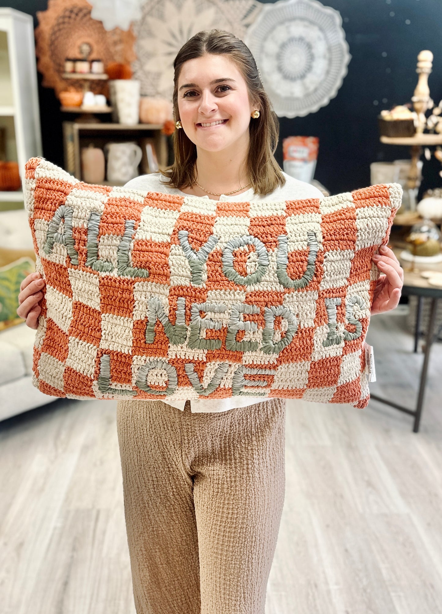 All You Need Is Love Pillow