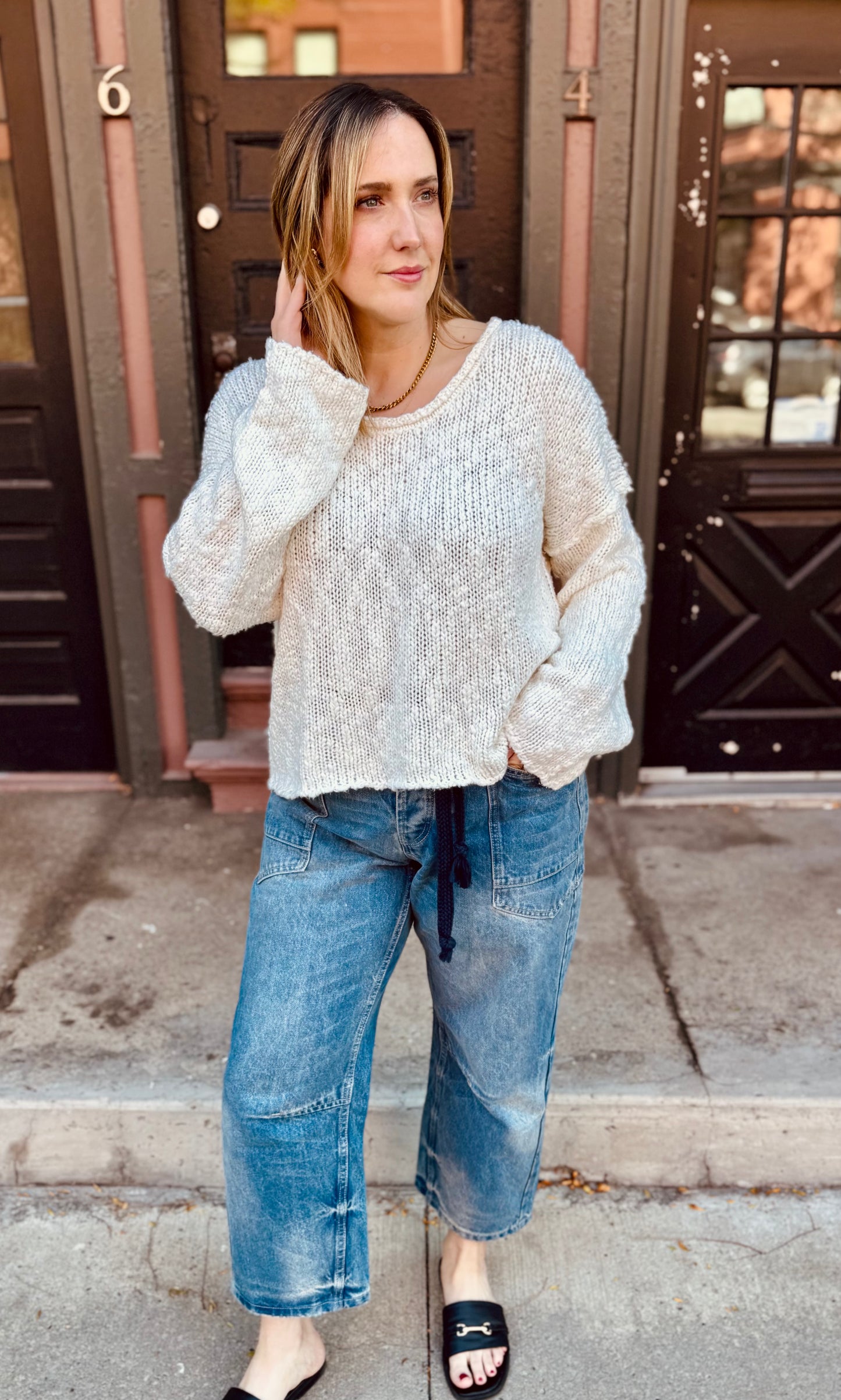 Kennedy Scoop Neck Sweater