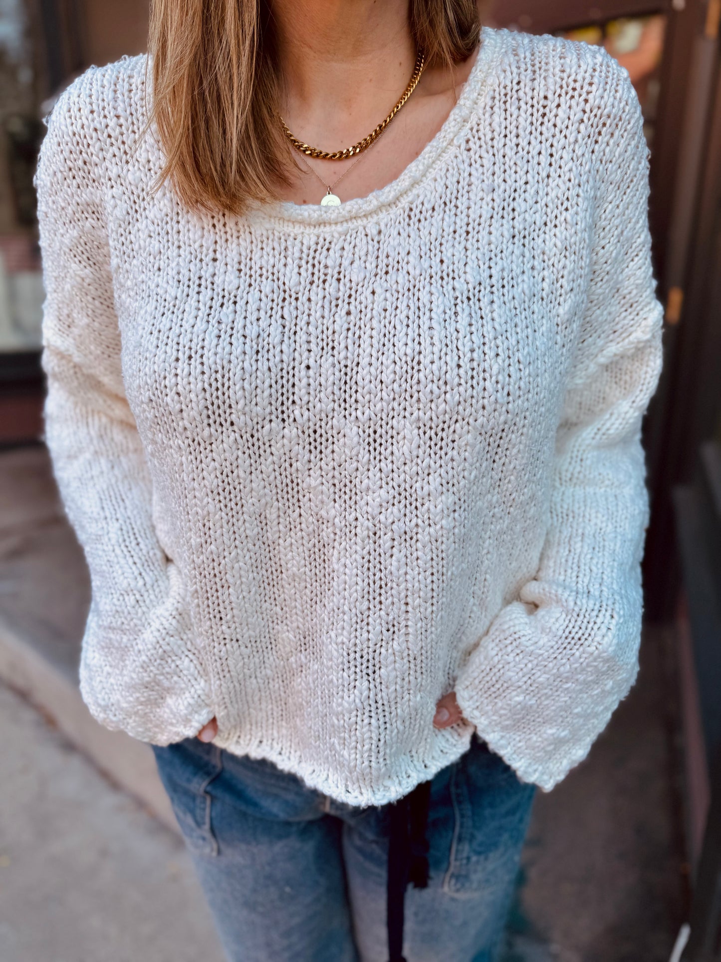 Kennedy Scoop Neck Sweater