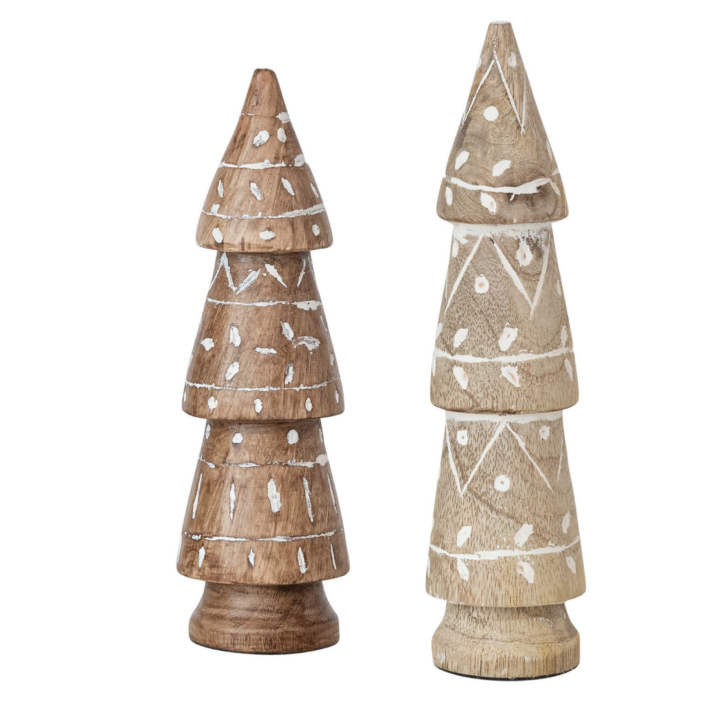 Carved Mango Wood Trees