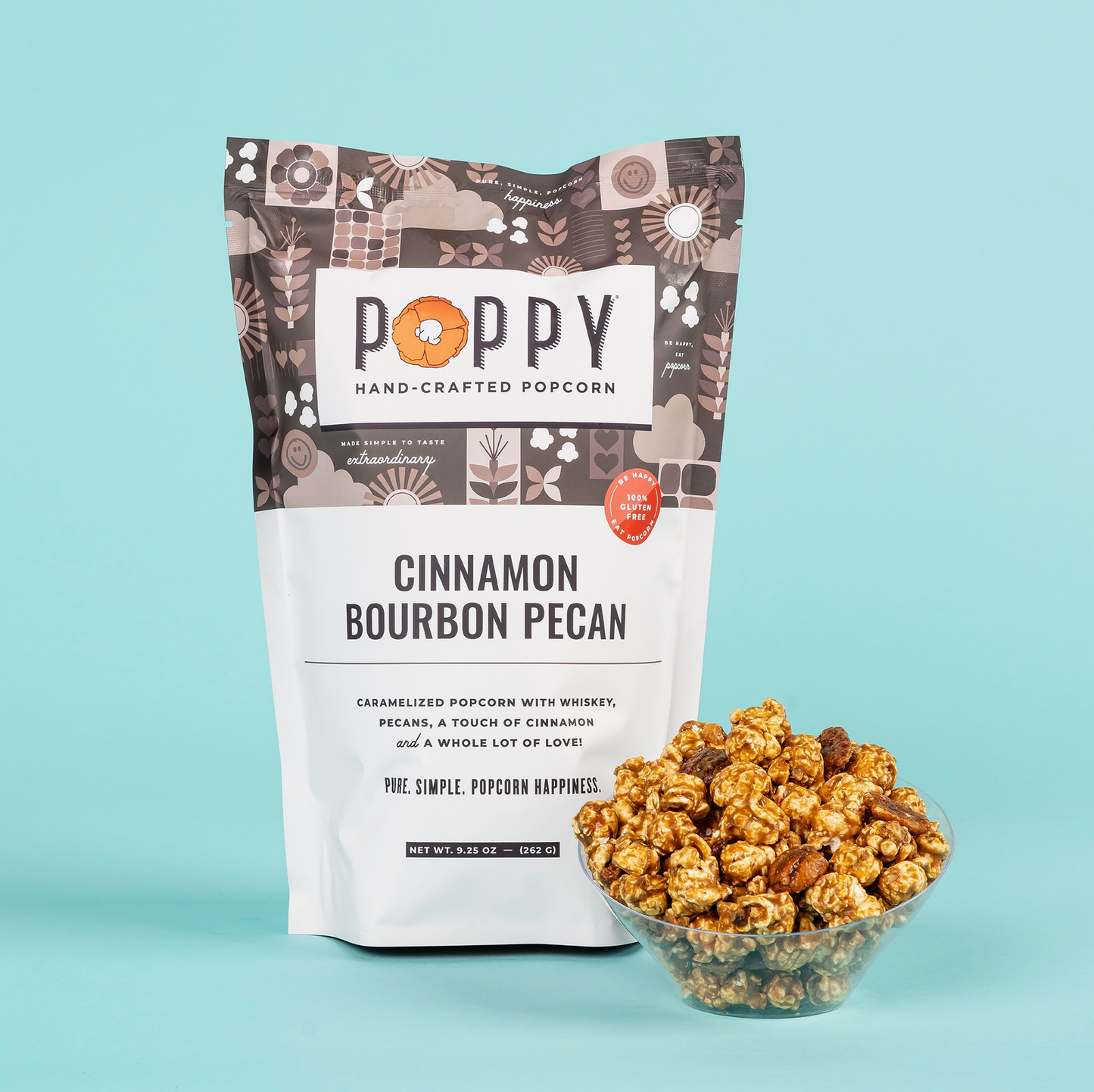 Poppy Popcorn - Cinnamon Bourbon Pecan