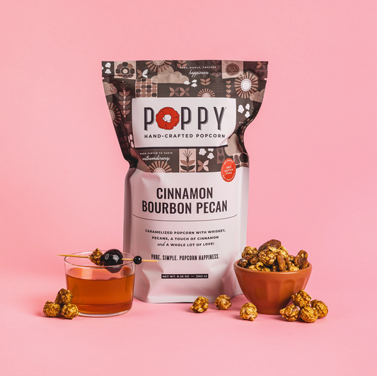 Poppy Popcorn - Cinnamon Bourbon Pecan