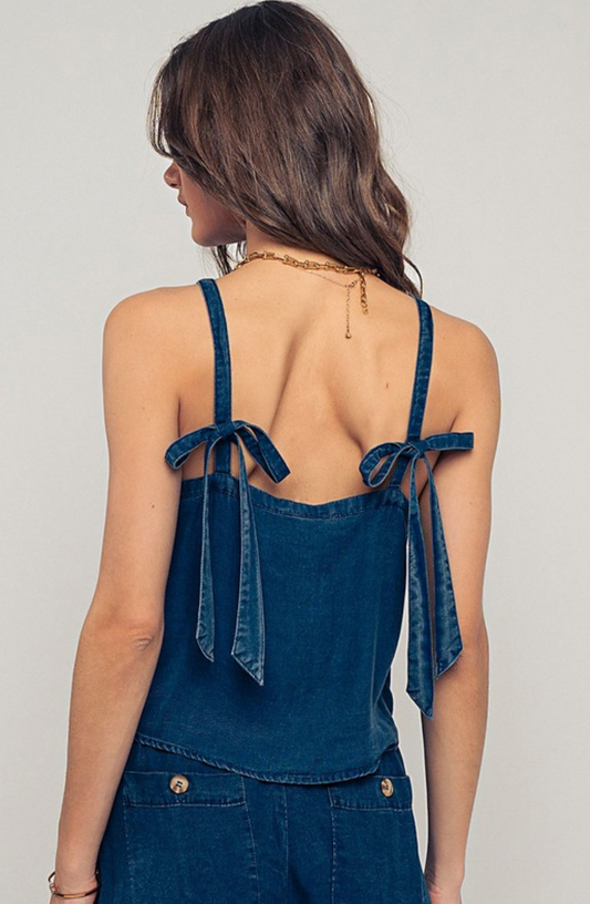 Trina Tie Back Tank