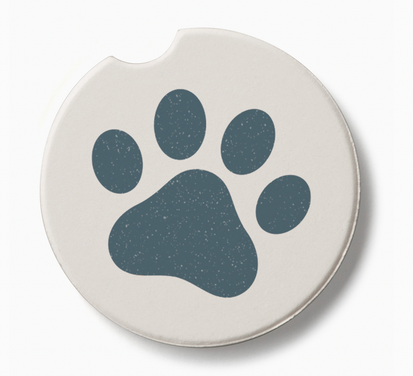 Printed Paw Car Coaster