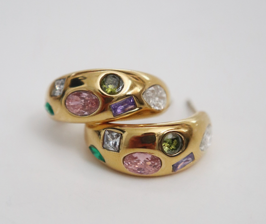 Mosaic Hoops