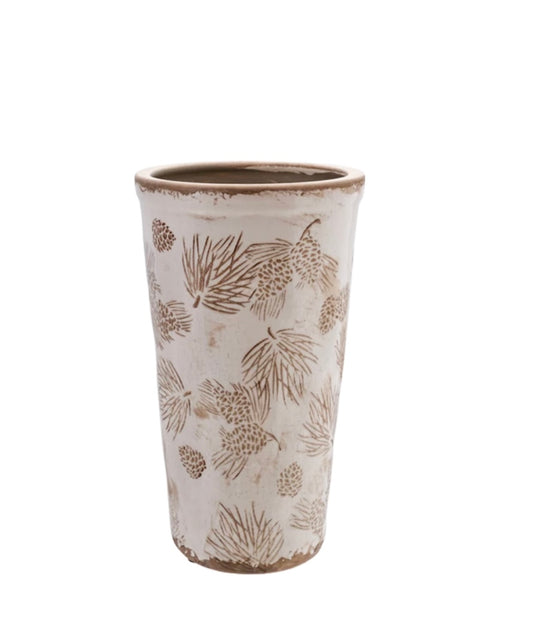 Woodlands Crackle Glaze Vase