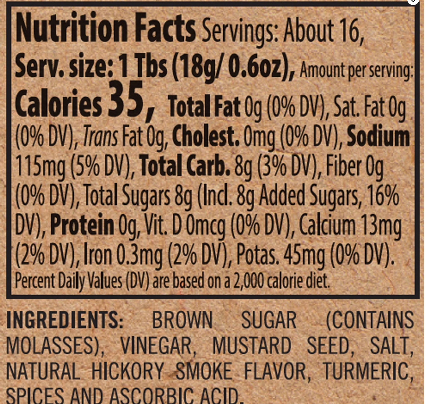 Sugar + Spice Ham Glaze