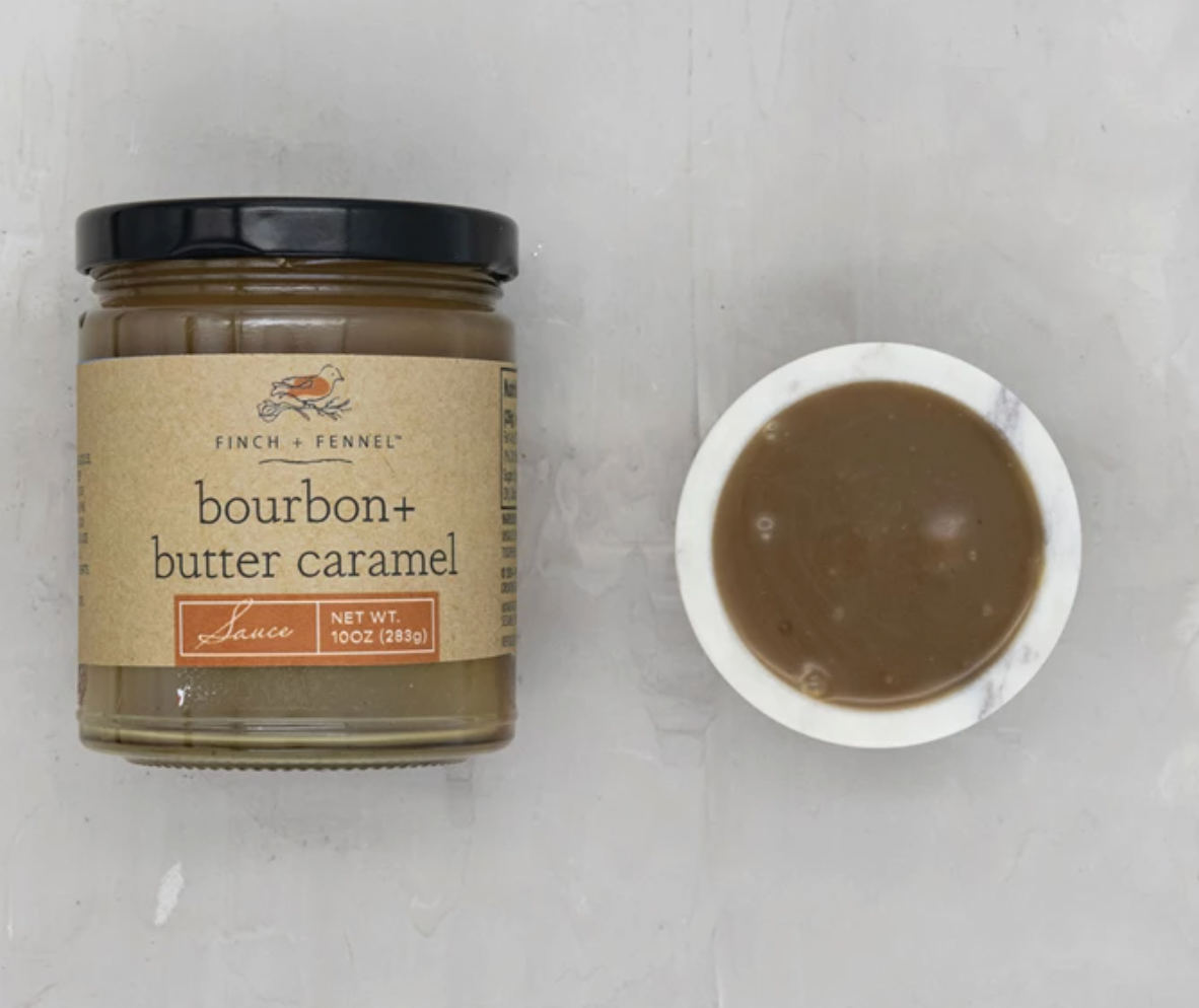 Bourbon + Caramel Sauce