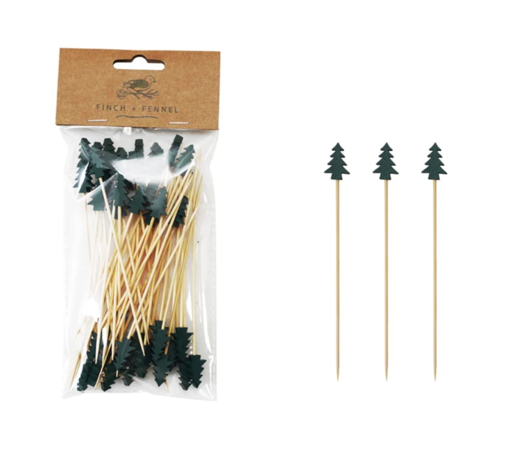 Bamboo Picks w/ Tree