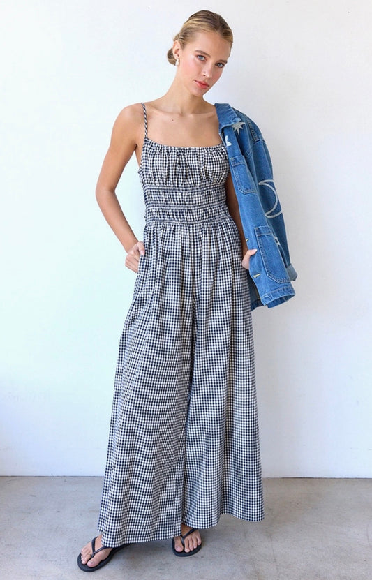 Chelsea Gingham Jumpsuit