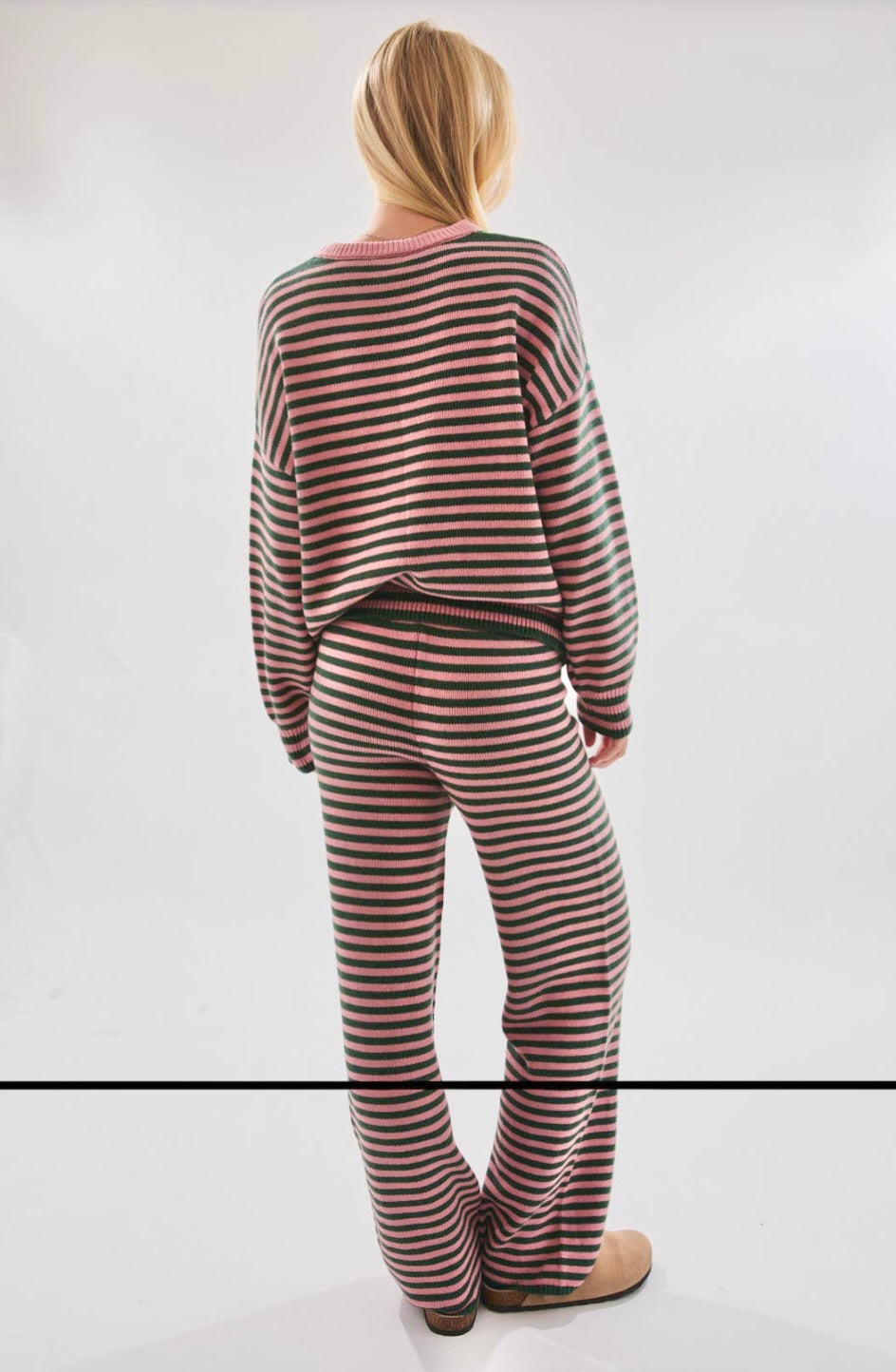 Homebody Striped Sweater Separates