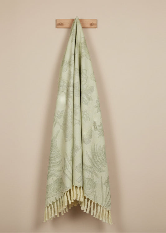Spring Meadow Jacquard Throw