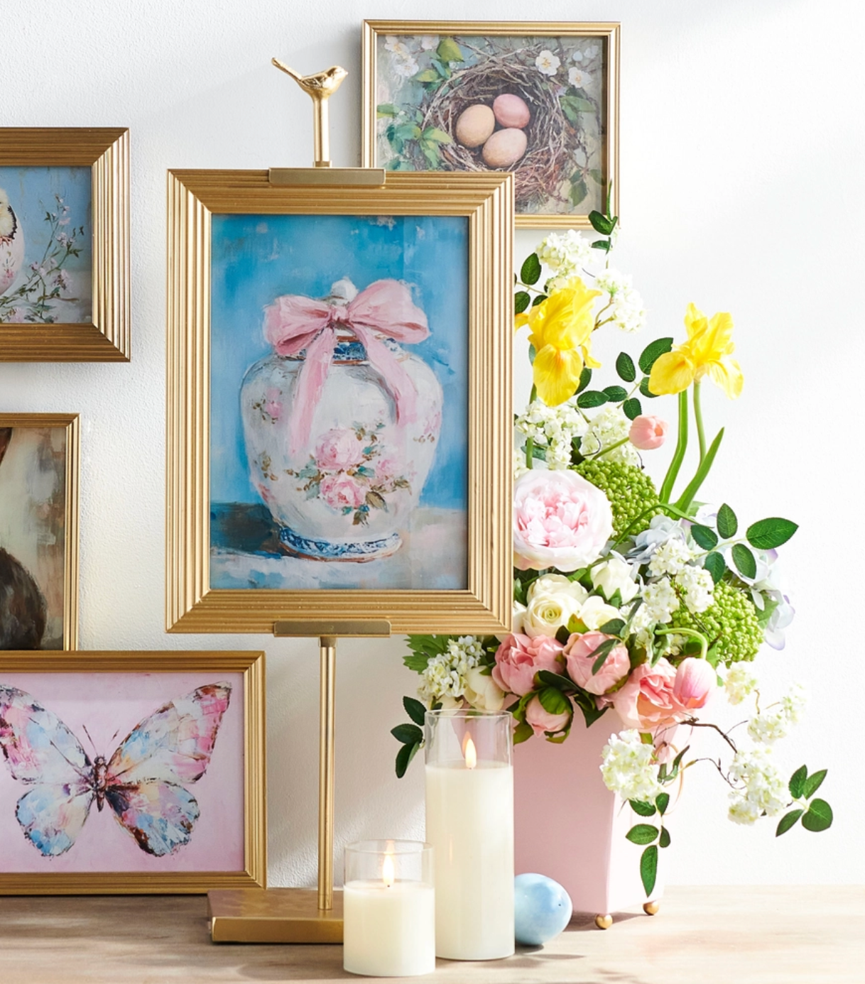 30.25" Bird Frame Easel