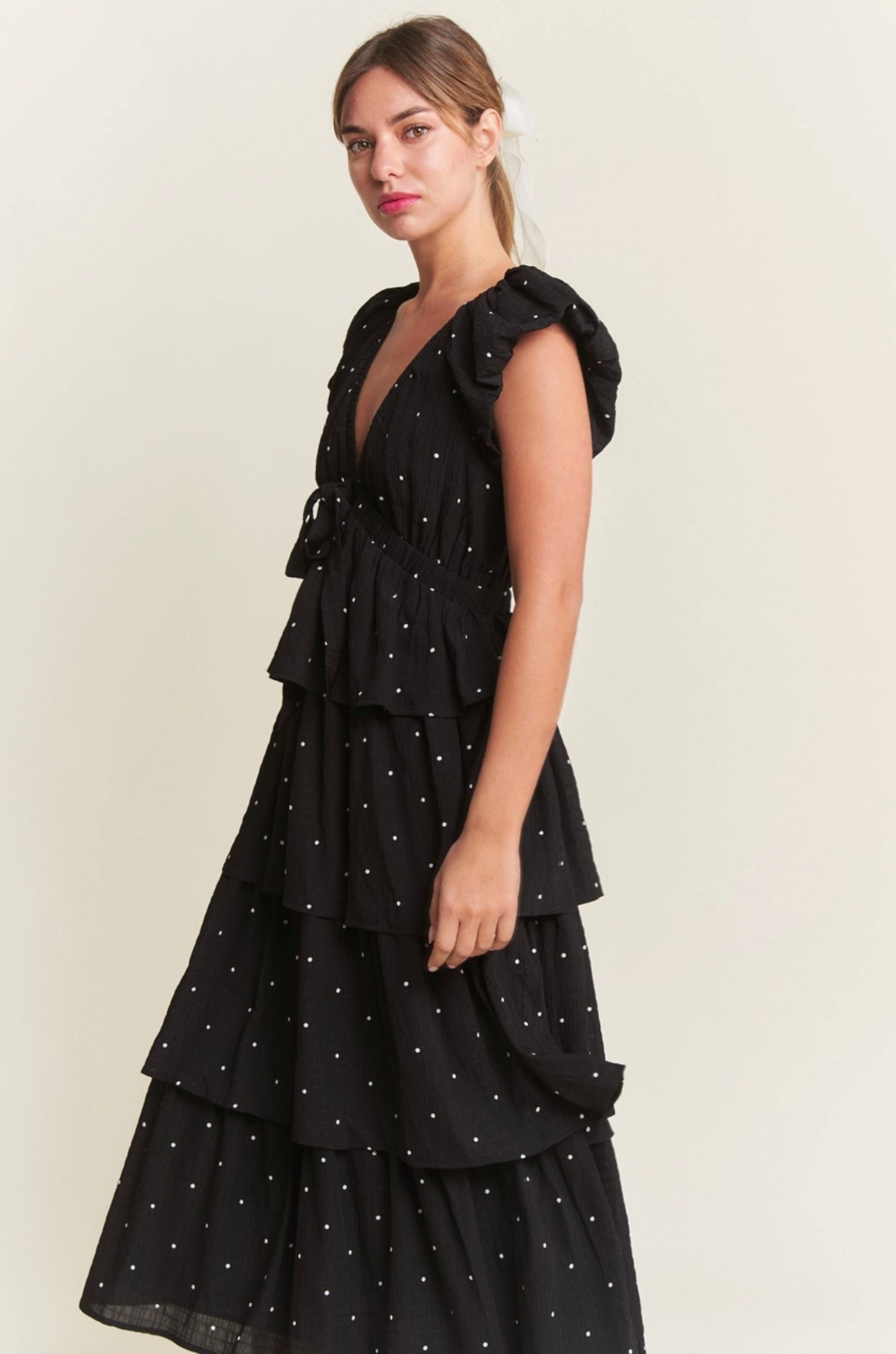 Vienna Polka Dot Dress - Two Colors