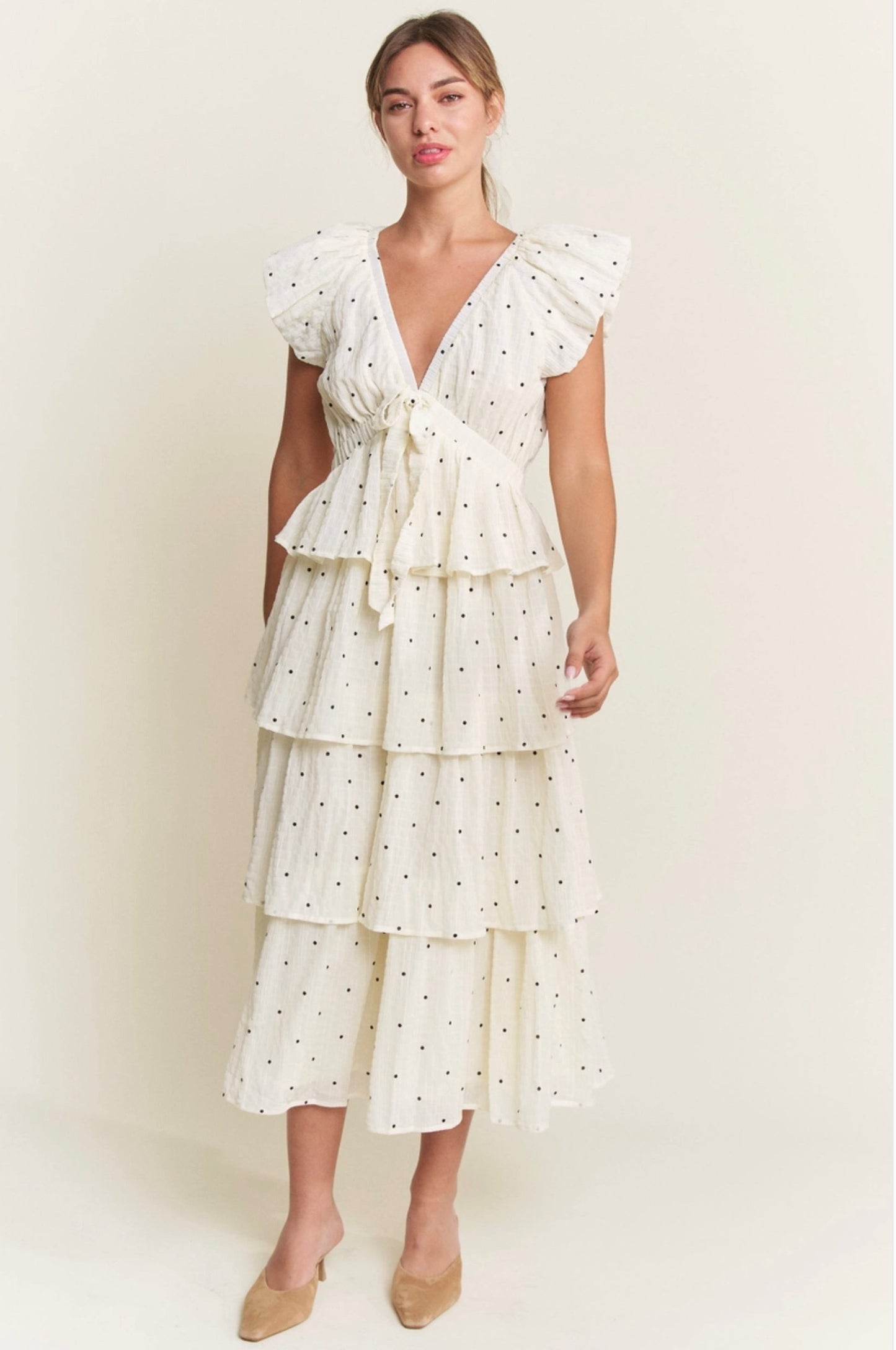 Vienna Polka Dot Dress - Two Colors