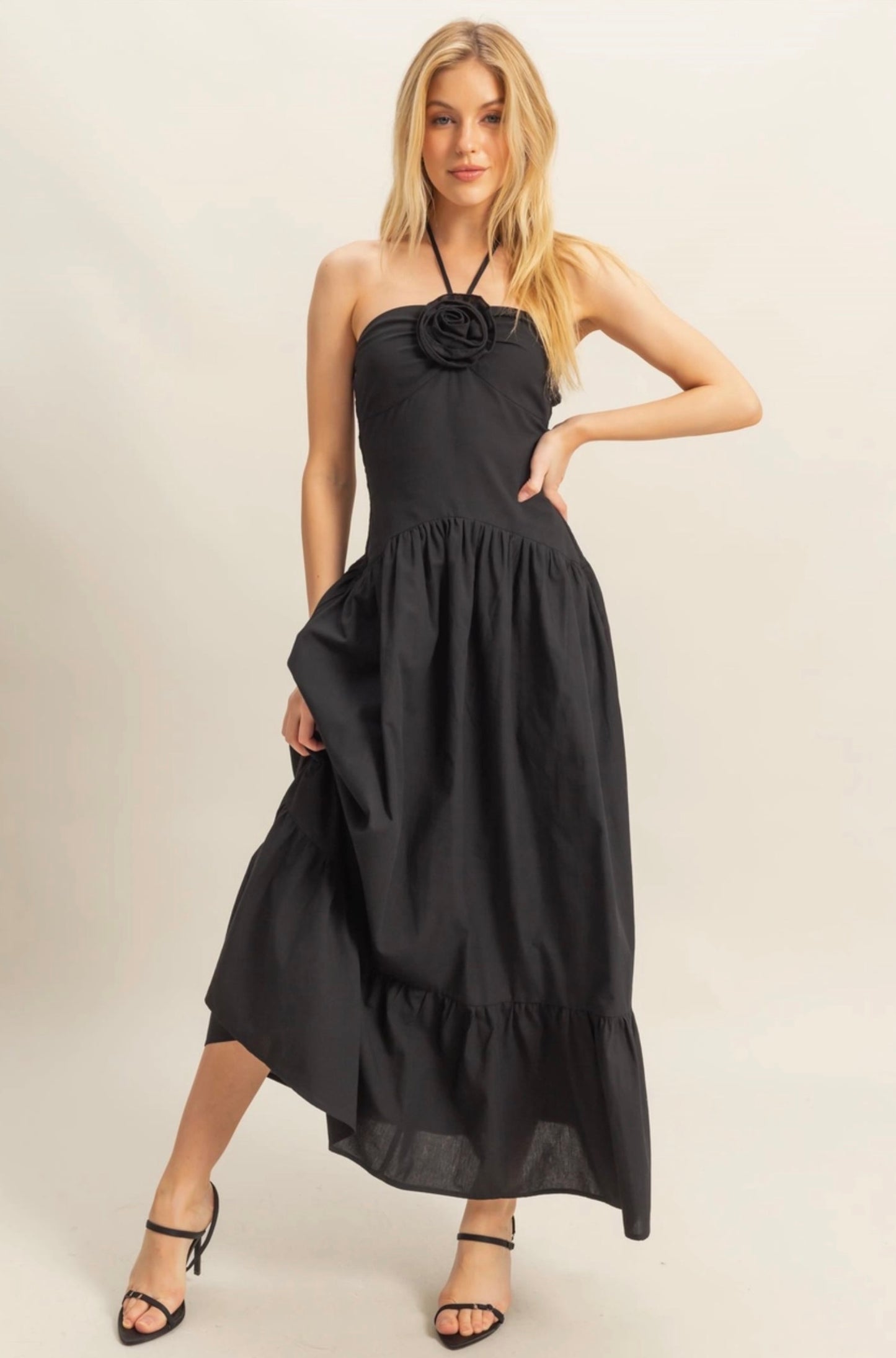 Parisian Rose Dress- Two Colors