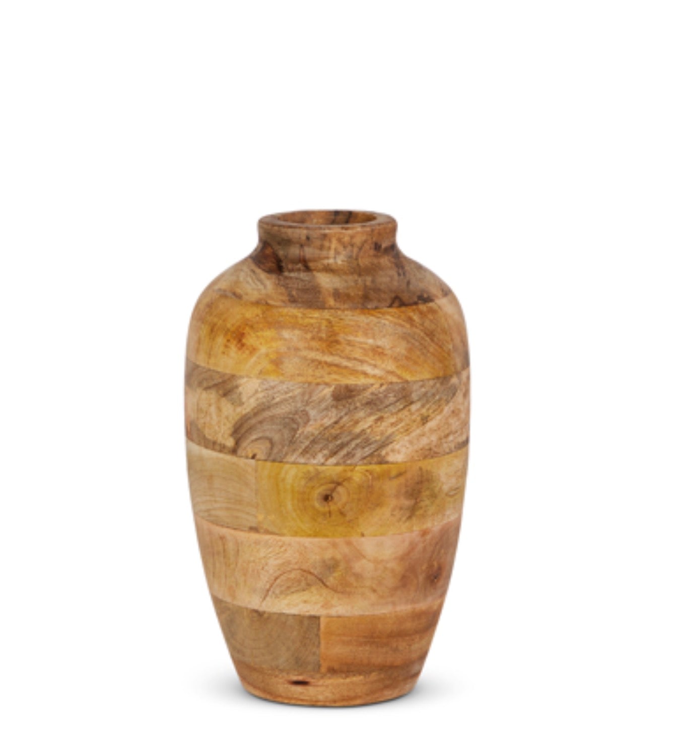 10" Wooden Panel Vase
