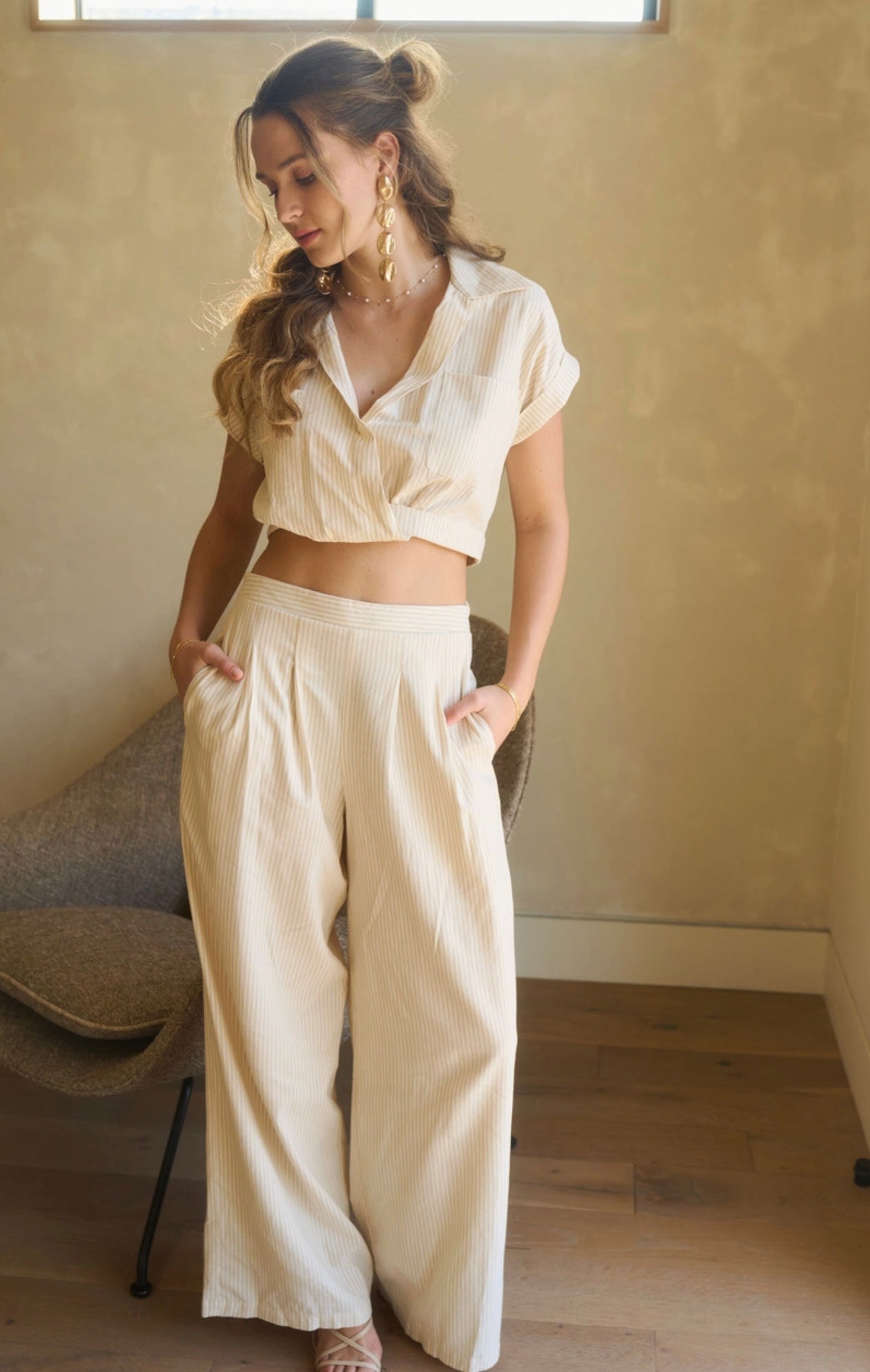 Bianca Pleated Pants - Two Colors