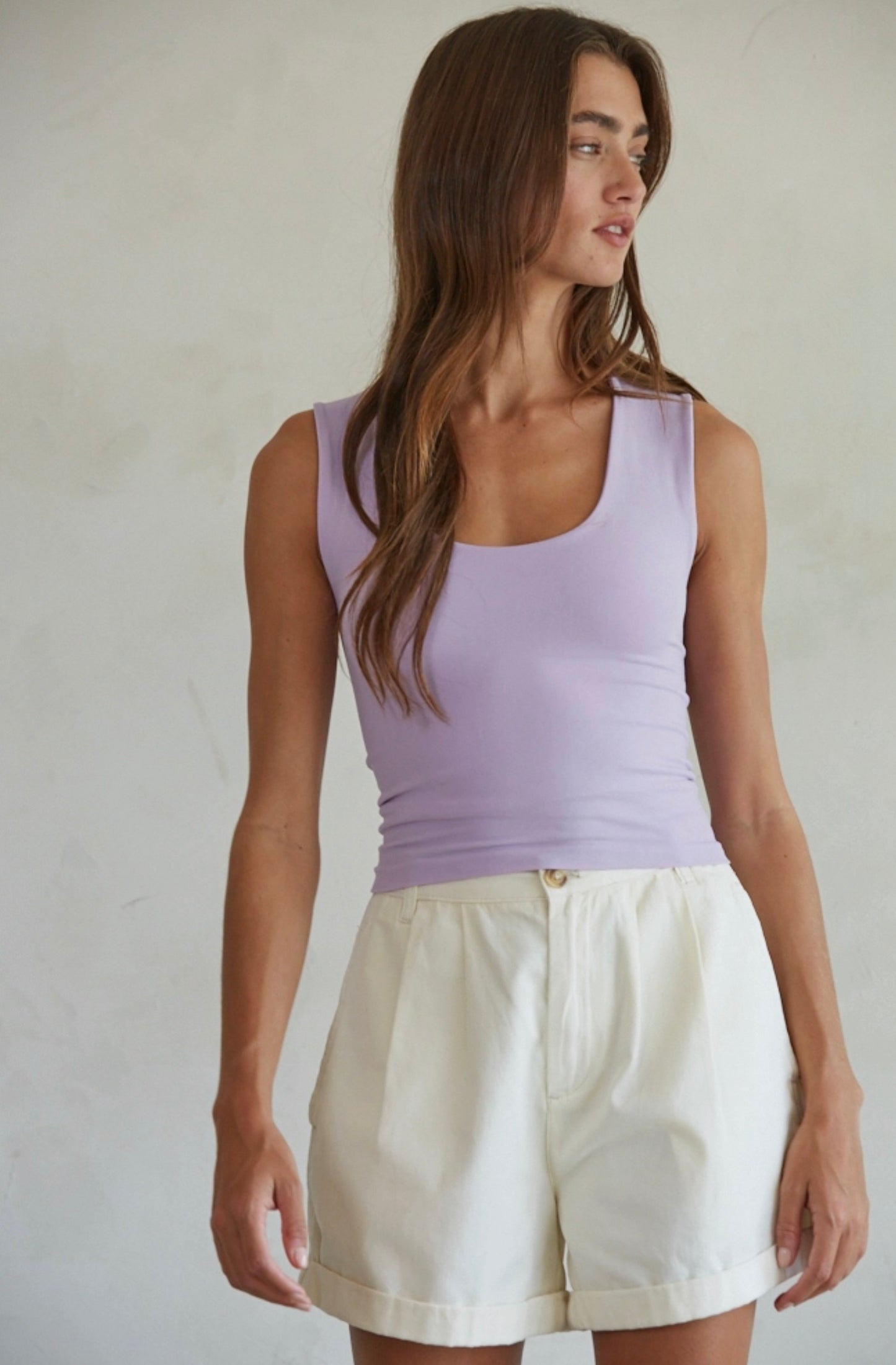Naomi Seamless Tank- Two Colors