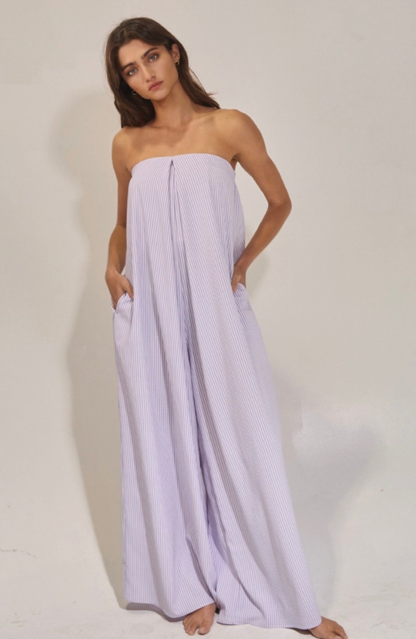 Layla Pinstripe Jumpsuit