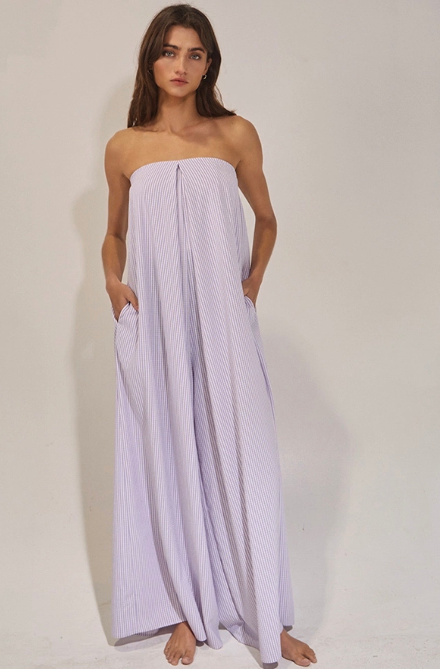 Layla Pinstripe Jumpsuit