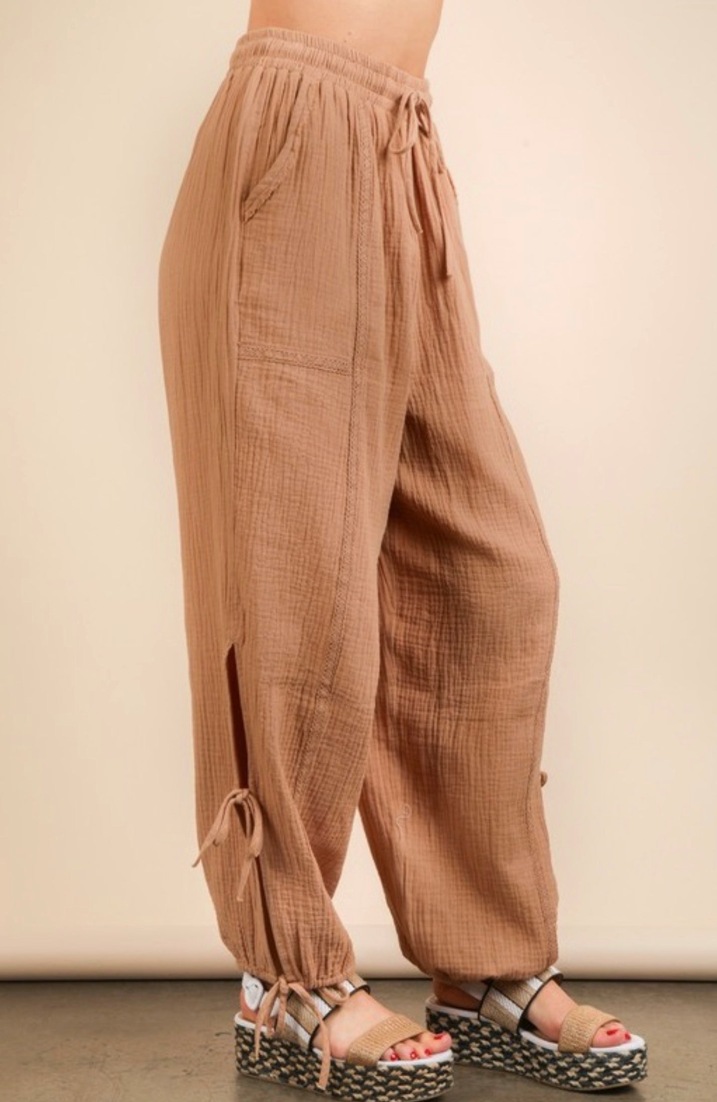 Mackenzie Tunnel Harem Pants - Three Colors