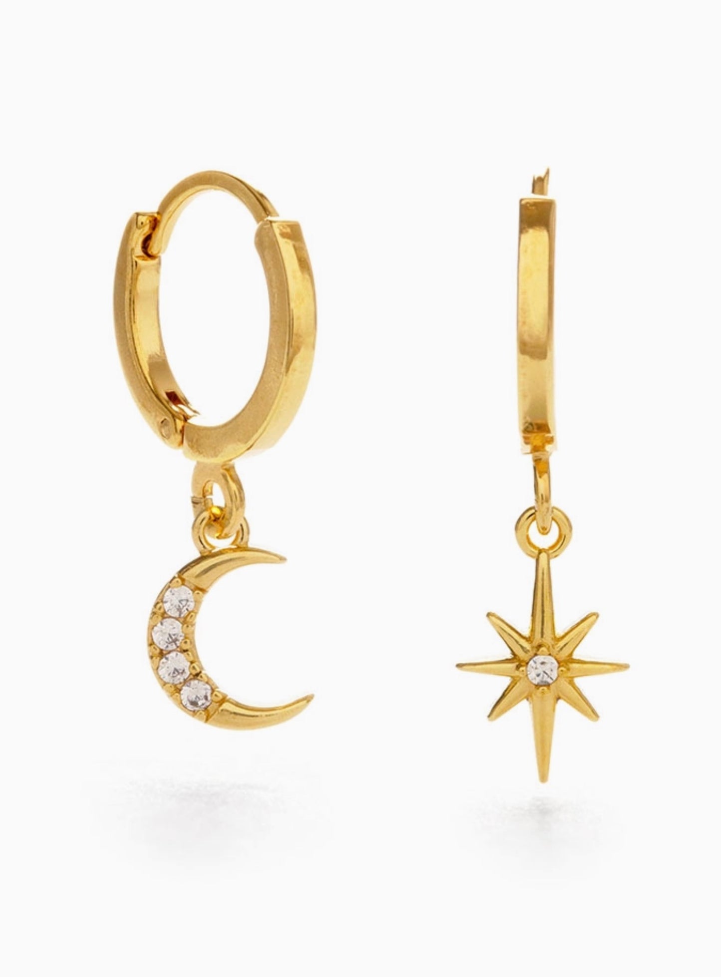 Celestial Huggie Earrings