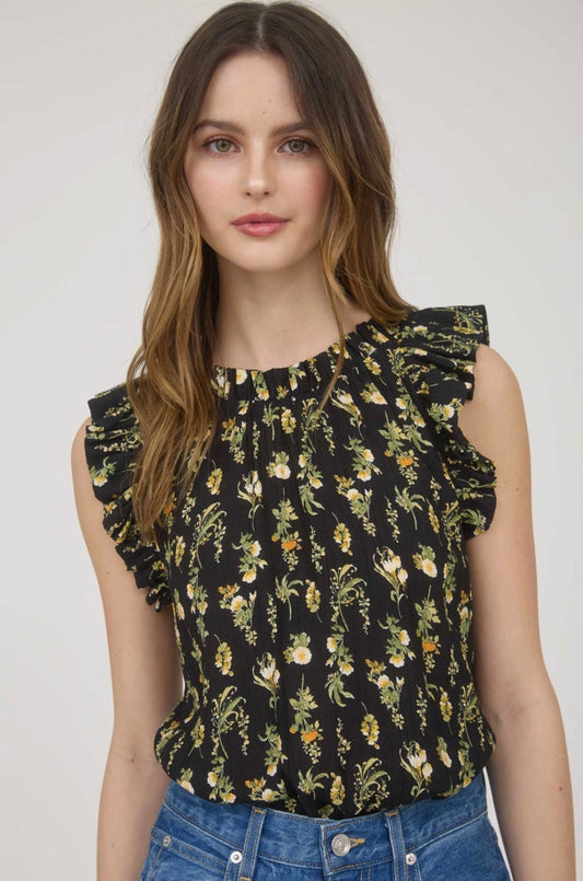 Lily Ruffle Top