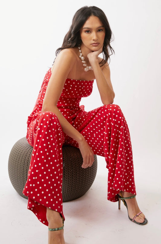Meredith Polka Dot Jumpsuit