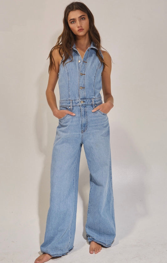 Sofia Denim Jumpsuit